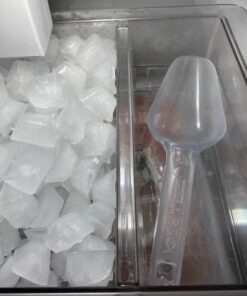 Rubbermaid Commercial Products Plastic Utility Ice Scooper, 6-ounce, Clear, Dishwasher Safe Kitchen Scoop for Weddings/Bar/Ice Bucket/Kitchen/Popcorn 26 516Z9FbvL2L