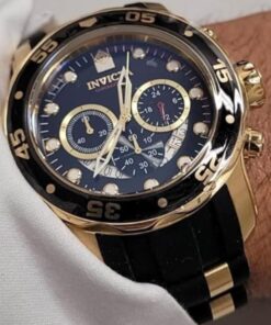 Invicta Men's Pro Diver Stainless Steel Quartz Watch 48mm Black 43 516anTP0RML