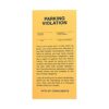 Fake Parking Tickets - Pad of 25 by BWacky 39 516b5bx3neL