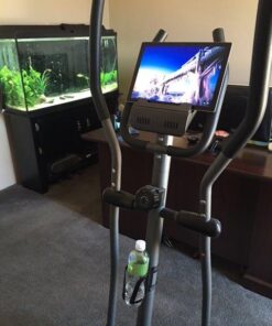 Marcy Magnetic Elliptical Trainer Cardio Workout Machine Grey - Standard 28 516gsRTFSlL