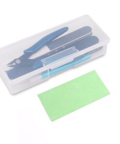 Rustark 9Pcs Gundam Model Tools Kit Hobby Building Tools Craft Set for Basic Model Building, Repairing and Fixing 25 516hwwvV0oL