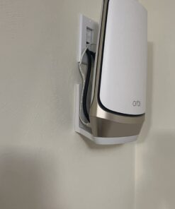 NETGEAR Orbi Wall Mount - Compatible with Orbi WiFi Router, Satellite, RBK50, RBK752, RBK852, RBK853, RBKE963 and More, 1 Pack (RBKWM-10000S) 24 516nWV99ebL