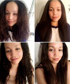 Most Effective Brazilian Complex Hair Straightening Treatment Keratin Blowout Smoothing Straightening System Professional Grade Salon and Home Use , Long Lasting organic results for months 4pc Set 34 516wqKTSmpL