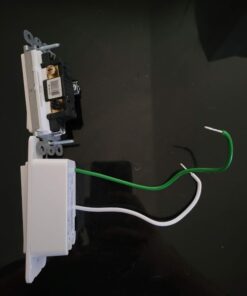 Kasa Smart Light Switch HS200, Single Pole, Needs Neutral Wire, 2.4GHz Wi-Fi Light Switch Works with Alexa and Google Home, UL Certified, No Hub Required , White Single-Pole Switch 68 516xe4nG6CL