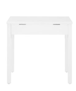 Amazon Basics Wood Lift-Top Kids Rectangular Study Desk, White 25 516yvN8FD6L