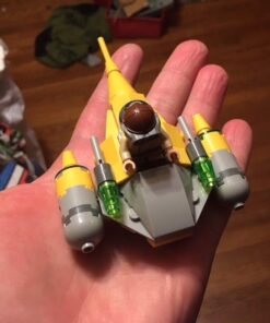 LEGO Star Wars Naboo Starfighter Microfighter 75223 Building Kit (62 Pieces) (Discontinued by Manufacturer) 25 5176edvOAnL