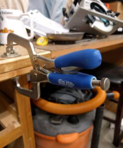 Kreg KHC-Premium 3-inch Face Clamp Silver and Blue 37 5177Mg01cJL