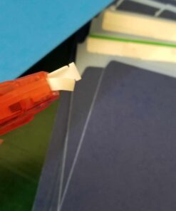 Vobou Whiteout Correction Tape, Easy To Use Applicator for Instant Corrections Correct Wrong Writing At Any Time, For school, Office (Red and Blue, 12pack, 6M/256" x 0.2") Blue/Red 33 5179UFlNB8L