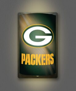 Alternative view of Party Animal Officially Licensed NFL Team Logo MotiGlow Light Up Sign Green Bay Packers