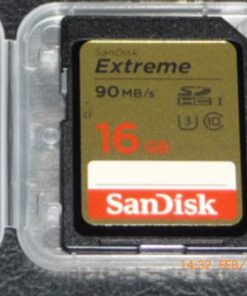 SanDisk 16GB Extreme SDHC UHS-I Memory Card - 90MB/s, C10, U3, V30, 4K UHD, SD Card - SDSDXNE-016G-GNCIN 24 517Ci0t0lML