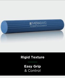 Alternative view of THERABAND FlexBar, Tennis Elbow Therapy Bar, Relieve Tendonitis Pain & Improve Grip Strength, Resistance Bar for Golfers Elbow & Tendinitis, Blue, Heavy, Advanced Original Blue - Heavy