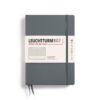 Leuchtturm1917 Hardcover Ruled Pages Notebook, Medium A5 Size, Anthracite (344782) 15 517E5MdjWtL