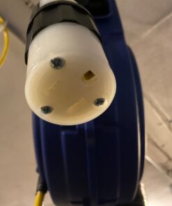 Leviton 5269-C 15 Amp, 125 Volt, Connector, Straight Blade, Industrial Grade, Grounding, Black-White 5 517F8 DLFDL