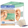 Fertility Ear Seed Kit- 120 Ear Seeds, Stainless Steel Tweezer 21 517FaN43lqL