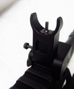 Feyachi Flip Up Rear Front and Iron Sights Best Backup fits Picatinny & Weaver Rails Black 62 517GEpR61hL