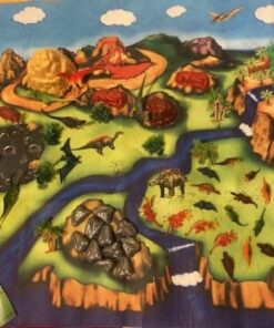 Toyvelt Dinosaur Play Set Dinosaur Toys Includes Dinosaur Figures, Trees, Rocks, Playmat, And A Beautiful Container Create A Dino World Great Gift For Boys & Girls Ages 3,4,5,6, And Up Updated Version 24 517H0IuPkYL