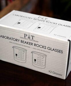 Periodic Tableware Laboratory Beaker Rocks Glasses Set of 2 1 7 517IvkgeWwL