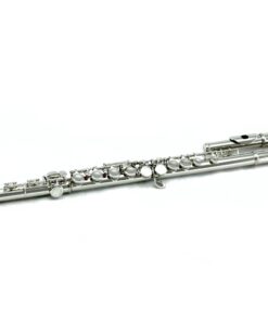 Alternative view of Sky C Flute with Lightweight Case, Cleaning Rod, Cloth, Joint Grease and Screw Driver -  Curved Silver