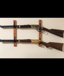 Creative Displays Two Place Gun Rack FlatIron TM Gun Rack Horizontal Hardwood Shotgun Rifle Fishing Rod Hanger (pair) (Handmade in Minnesota) 13 517VnLQPo2L