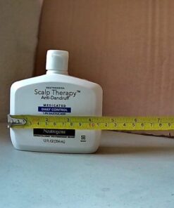 Neutrogena Scalp Therapy Anti-Dandruff Shampoo Daily Control, 1.8% salicylic acid, with fragrance of warm vanilla & toasted coconut notes, 12 fl oz 36 517Vo nIvJL