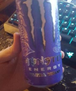 Monster Energy Ultra Violet, Sugar Free Energy Drink, 16 Fl Oz (Pack of 24) 16 Ounce (Pack of 24) 35 517Yn66tNBL