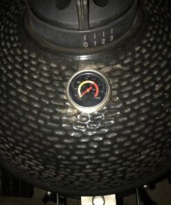 DOZYANT BBQ Charcoal Grill Smoker Temperature Gauge Pit Barbecue Thermometer Fahrenheit and Heat Indicator for Meat Cooking Port Lamb Beef, Stainless Steel Temp Gauge 2.38" 36 517b9tvQg8L