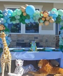 Melissa & Doug Giant Siberian White Tiger - Lifelike Stuffed Animal (over 5 feet long) - Extra Large, Plush Lifesize Tiger For Ages 3+ 29 517dXHLO 0L 1