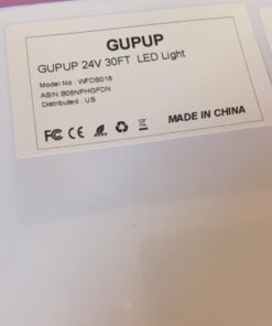 GUPUP 100 FT LED Strip Lights,Rope Lights,Bluetooth APP Control,Color Changing Light Strip,Lights sync with Music,para cuarto,LED Lights for Bedroom(Packaging Error Described as 30FT) 32 517doBDSavL