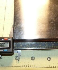 SE 4" x 3/4" x 4" Steel Bench Block - JT34443SB 4" x 4" x 3/4" 22 517e0czM99L