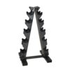 CAP Barbell A-Frame Dumbbell Weight Rack, Color Series Carbon