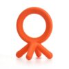 Comotomo Silicone Baby Teether, Orange 1.75x1.75x3 Inch (Pack of 1) 32 517k29VxEL