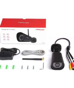 FOSCAM Outdoor Security Camera,G4 Full HD 4MP 2K WiFi Security Camera, Alexa Compatible, AI & Motion Detection, Free Cloud Service Included, 65ft Night Vision IP66 Weatherproof,Black 4MP Black 26 517ol8MB0XL