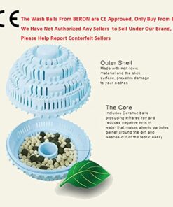 Beron Eco-Friendly Laundry Ball for 1500 Washings 16 517qTc 8wGL
