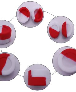 Gentcy Silicone 3ml Lots Silicone Container Box 18 colors 100pcs 1 12 517s33FHTlL