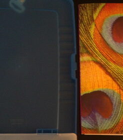 Officemate OIC Slim Clipboard Storage Box Blue 43 517v9f2hpnL