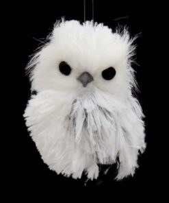 Kurt Adler C2289 5.1" Silver Hanging Owl Christmas Ornament 2 Assorted 30 517vlW2GODL