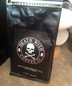 Death Wish Coffee, Dark Roast Single-Serve Coffee Pods, 10 Count 10 Count (Pack of 1) 42 517wrfLCyRL