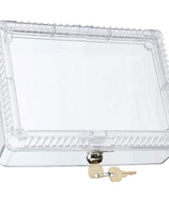 Honeywell Home CG512A1009 Large Thermostat Guard, Fits Thermostats 8. 25" W x 5. 75" H or Smaller 1 19 517x 0Y38OL