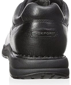 Rockport Men's Eureka Walking Shoe 7 Wide Tumble Black 9 517z5QVA9VL