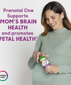 Rainbow Light Prenatal Daily Duo Multivitamin Kit, With Prenatal One Daily Multivitamin and Prenatal DHA Omega-3 Fish Oil for Mom's Health and Baby's Development Support, 30 Count 34 51805pNE75L