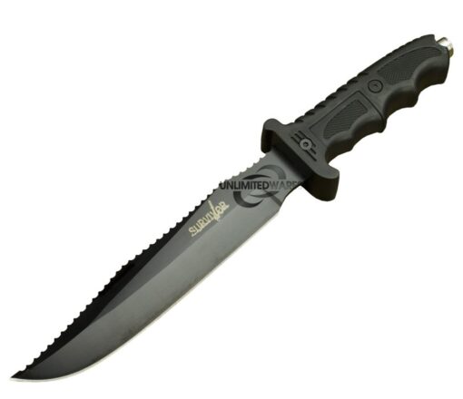 Unlimited Wares HK-718 Fixed Blade Military Tactical Knife 13-Inch Overall