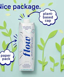Flow Collagen Infused Watermelon Flavored Water - 100% Natural Spring Water With Liquid Collagen - Keto-Friendly, Paleo-Friendly And Gluten-Free. 12 Pack of 16.9 FL Bottles 33.8 Fl Oz (Pack of 6) 20 5183XjVNqxL
