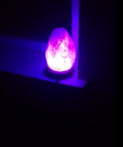 Evolution Salt Natural, 3.5" x 3.5" x 5" 853 USB Himalayan Salt Lamp Multi Color Changing 1-2 lbs 33 5185cNjeMdL