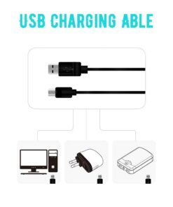 KeepTpeeK Keyboard Vacuum Portable USB Rechargeable Mini Electric for TV Satellite Boxes,Kitchen Stove, Bread Crumbs,Scraps Laptop,Computer,Dusk Piano,Car 13 518DzbOHWUS