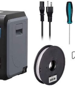 Monoprice Voxel 3D Printer - Fully Enclosed with Removable Heated Build Plate (150 x 150 x 150 mm) Touch Screen, 8GB And Wi-Fi, Black/Gray, Large 35 518F747zWFL