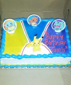 DecoSet® Pokemon Light Up Pikachu Cake Topper, 4 - Piece Decoration Set, Birthday Decorations For All Size and Shape Cakes Original Version 45 518LlJjH2FL