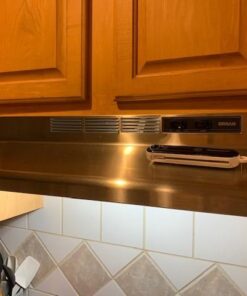 Broan-NuTone F403004 Exhaust Fan for Under Cabinet Two-Speed Four-Way Convertible Range Hood Insert with Light, 30-Inch, Stainless Steel 34 518LrhmAWL