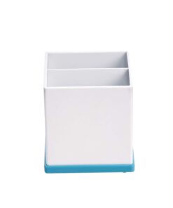 Alternative view of Amazon Basics Pen Organizer - Blue and White 1 Pack