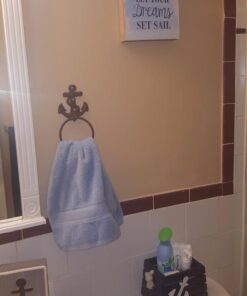 Pit Bull Nautical Anchor Rope Towel Rack 4" 25 518VmqhjRJL