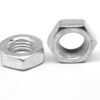 5/16"-18 Coarse Thread Hex Jam Nut Stainless Steel 18-8 Pk 100 17 518aE53MtKL